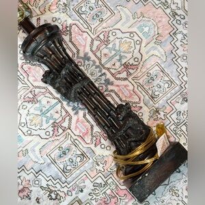 Pier 1 Monkey Bamboo Lamp